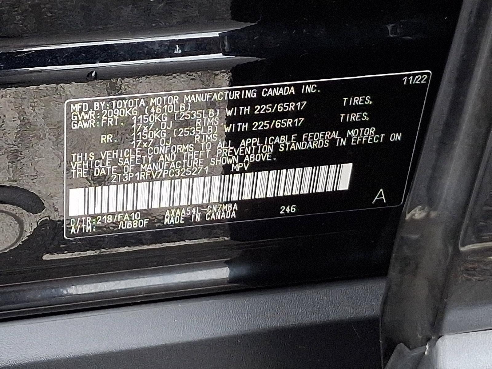 2023 Toyota RAV4 XLE AWD (Natl)