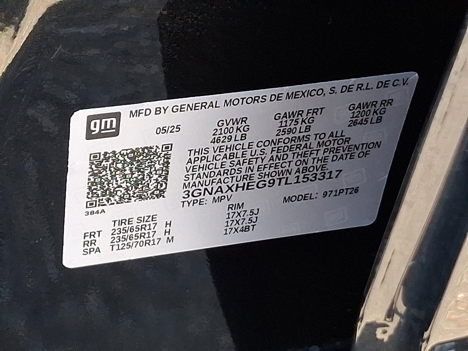 2026 Chevrolet Equinox FWD LT