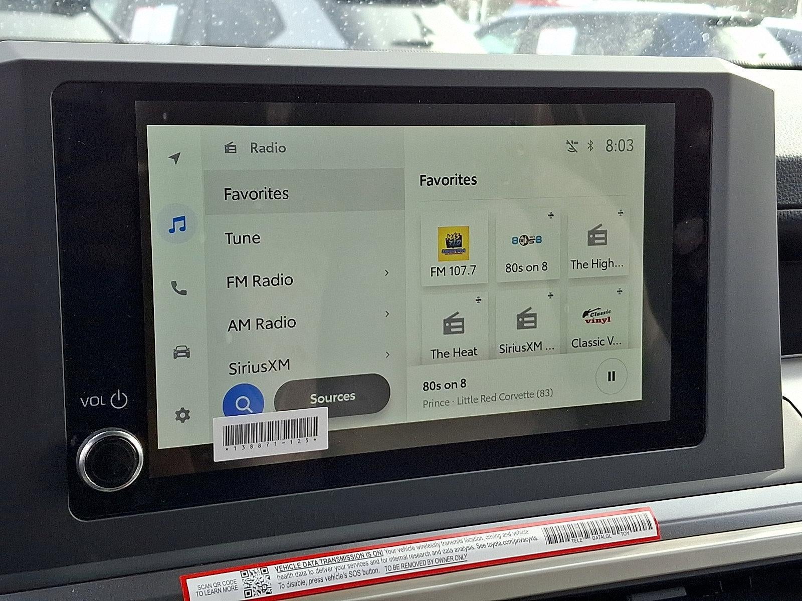 2026 Toyota Tacoma 2WD 2WD SR5 Double Cab 6' Bed AT (GS)