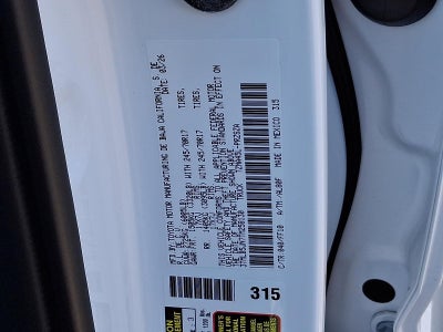 2026 Toyota Tacoma 4WD 4WD SR5 Double Cab 5' Bed AT (GS)