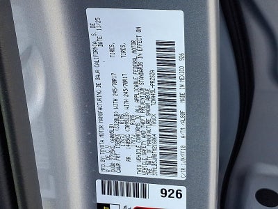 2026 Toyota Tacoma 4WD 4WD SR5 Double Cab 5' Bed AT (GS)