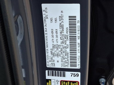 2026 Toyota Tacoma 4WD 4WD TRD Sport Double Cab 5' Bed AT (Natl)