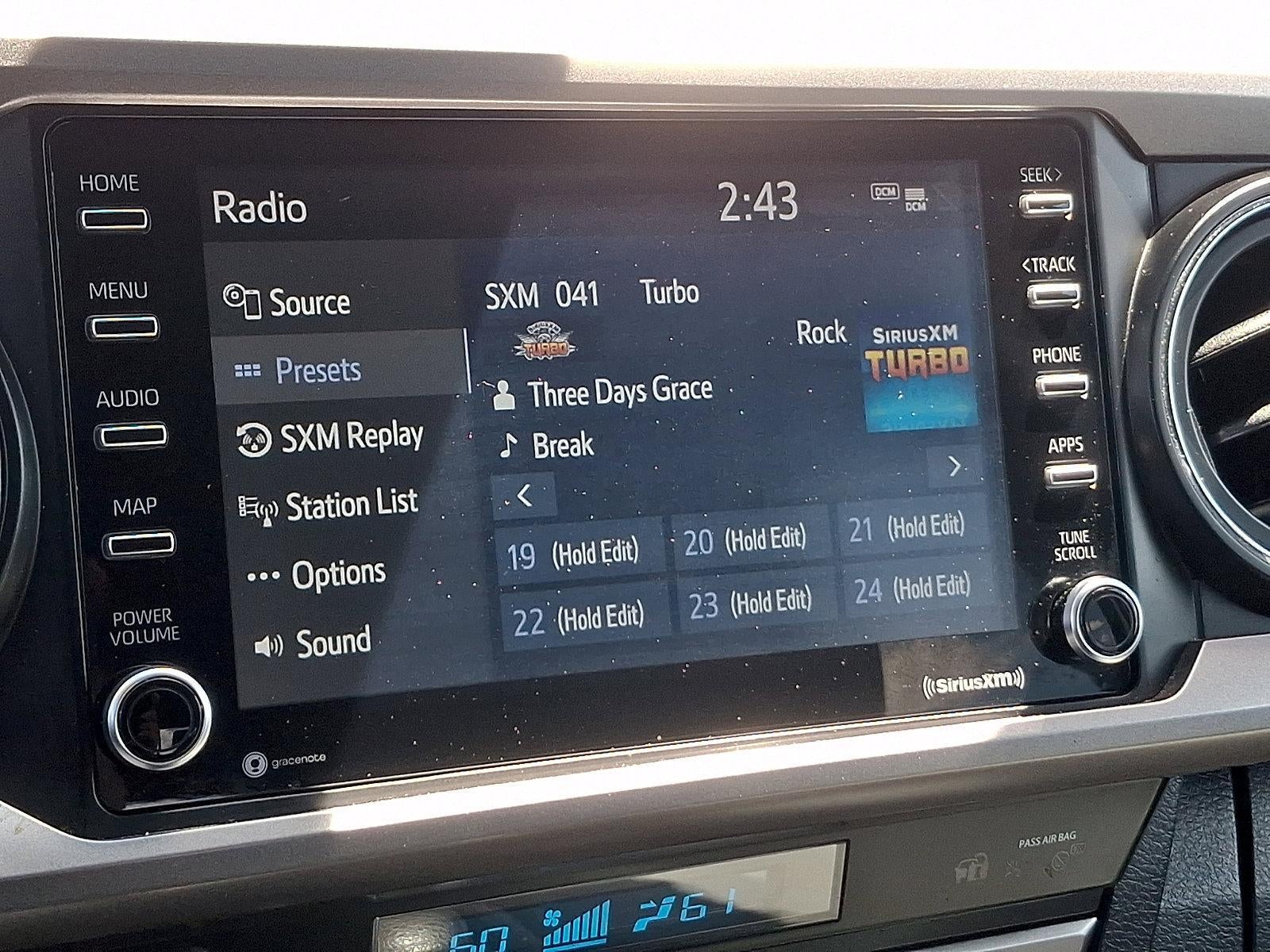 2021 Toyota Tacoma 4WD 4WD SR5 Double Cab 5' Bed V6 AT (Natl)