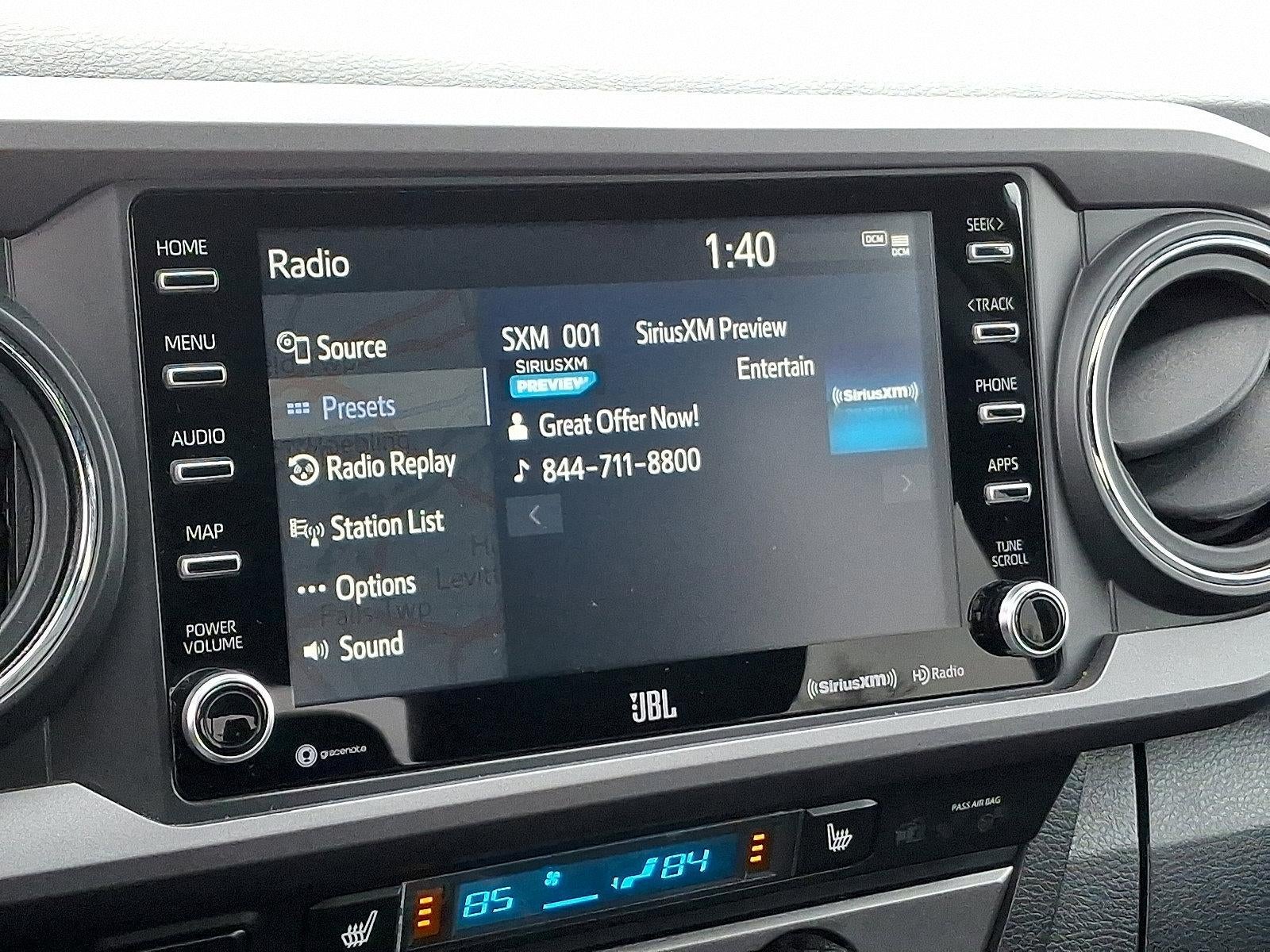 2022 Toyota Tacoma 4WD 4WD SR5 Double Cab 5' Bed V6 AT (GS)