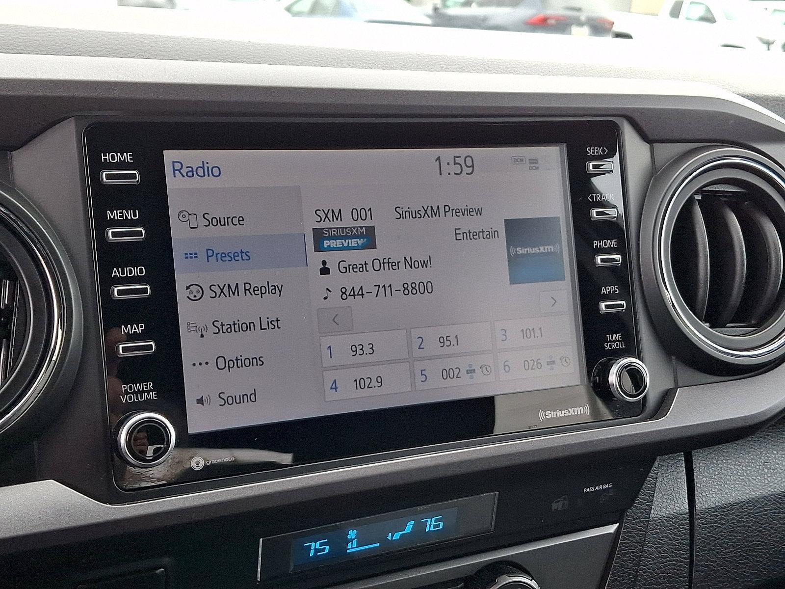 2021 Toyota Tacoma 4WD 4WD TRD Off Road Double Cab 5' Bed V6 MT (Natl)