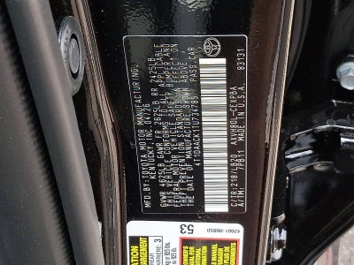 2026 Toyota Camry XSE (Natl)