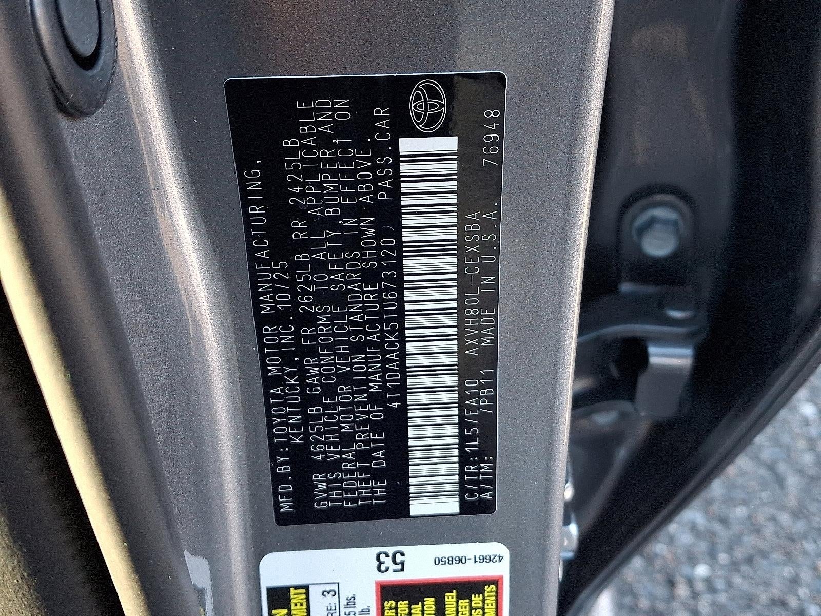 2026 Toyota Camry SE (SE)