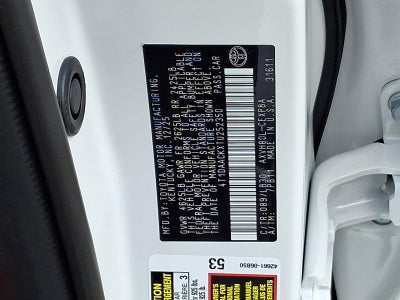 2026 Toyota Camry XSE (Natl)