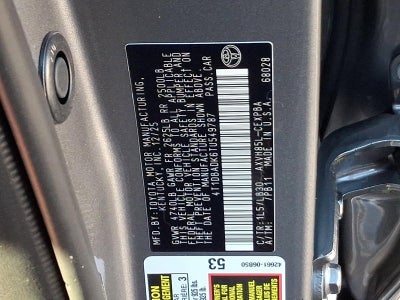 2026 Toyota Camry XSE AWD (Natl)