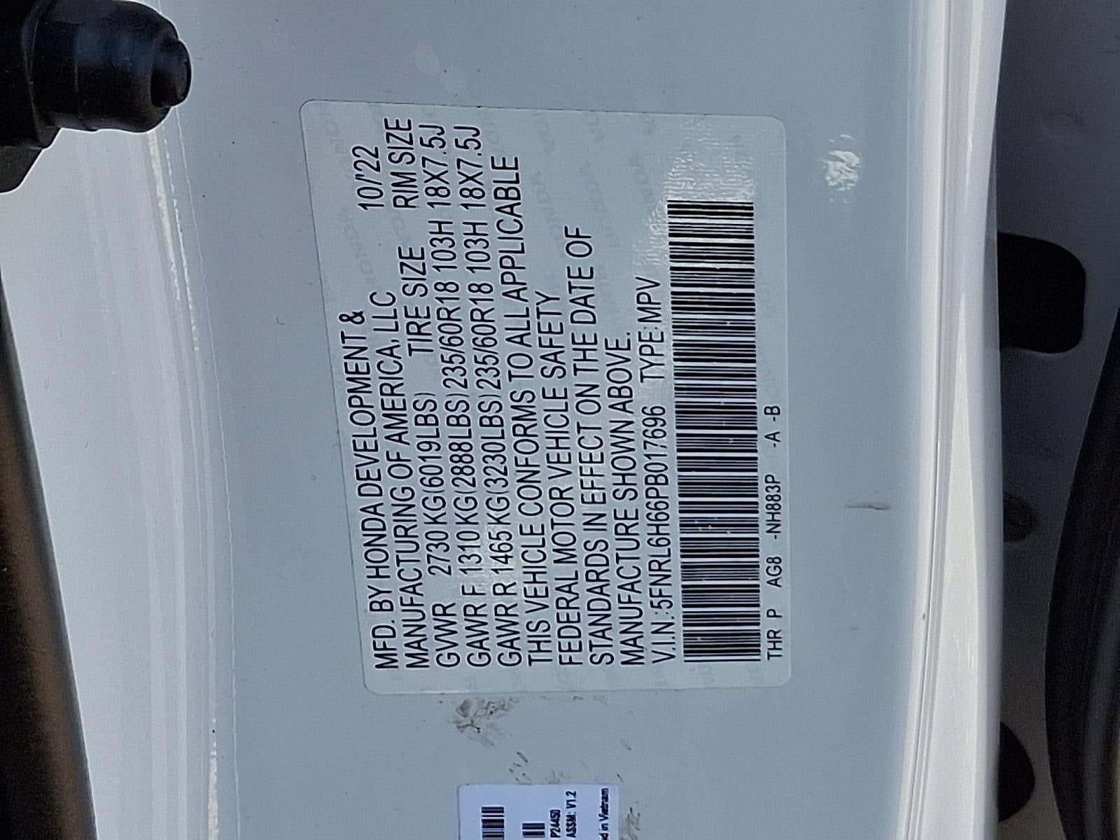 2023 Honda Odyssey EX-L Auto