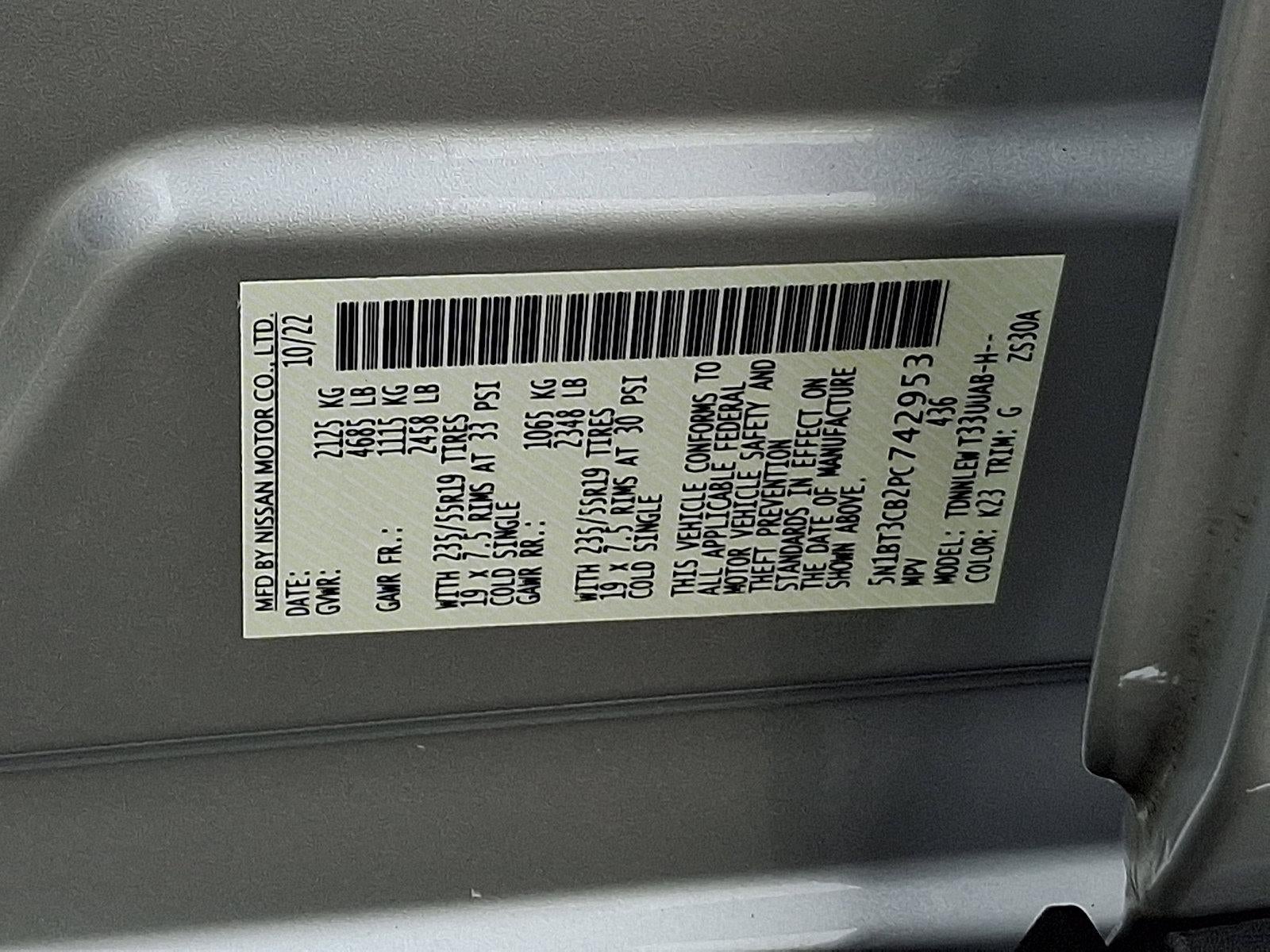 2023 Nissan Rogue AWD SL *Ltd Avail*