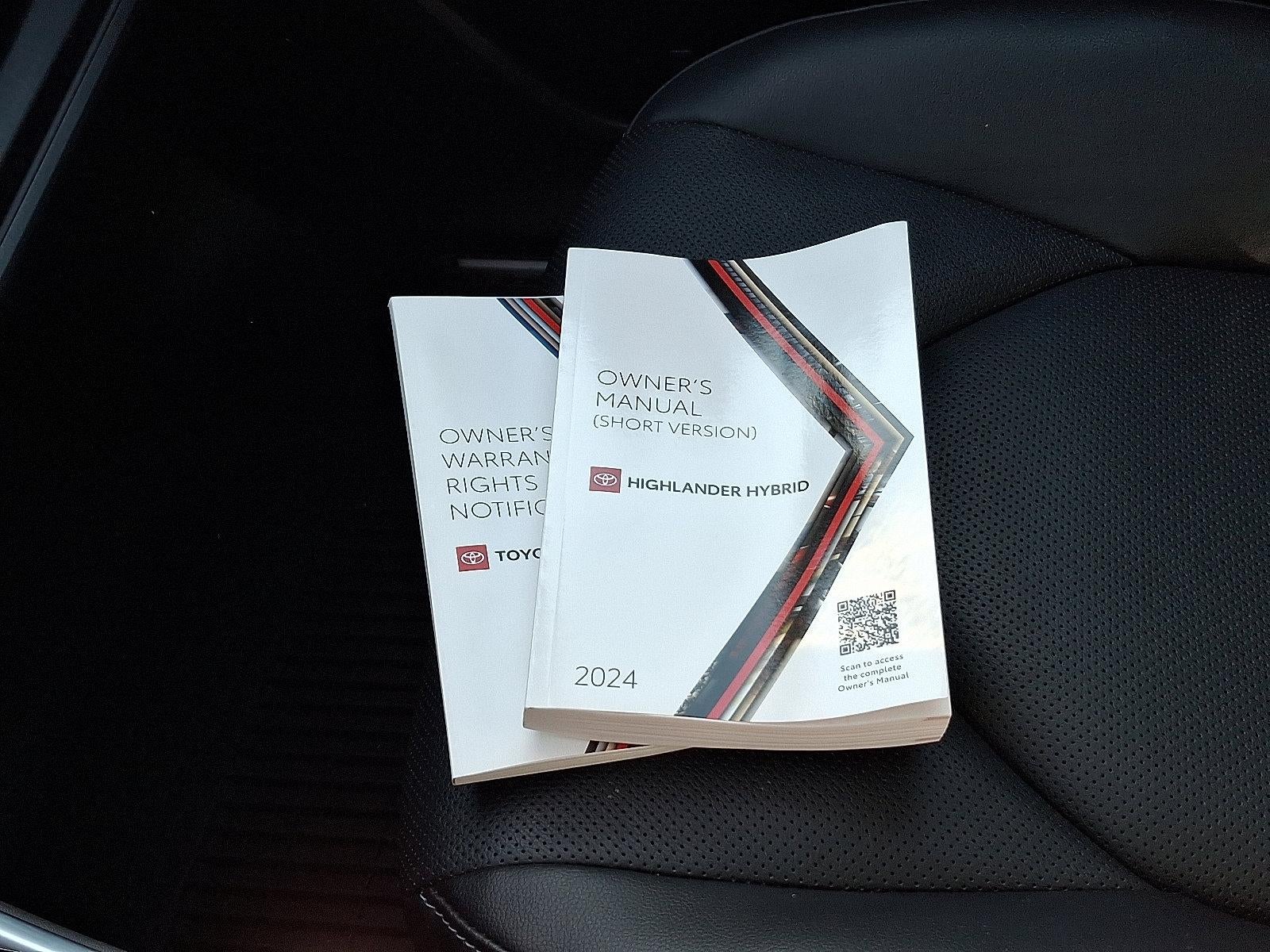 2024 Toyota Highlander Hybrid Platinum AWD (Natl)