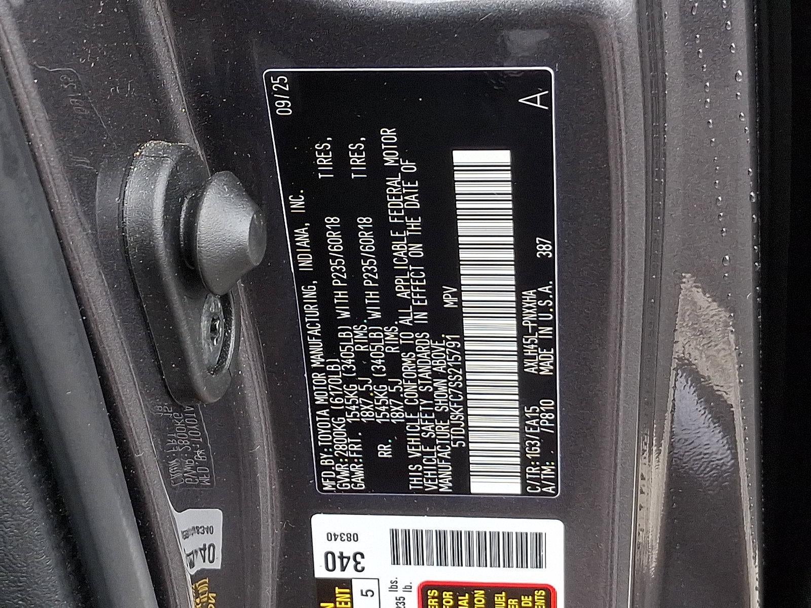 2025 Toyota Sienna XLE AWD 7-Passenger (Natl)