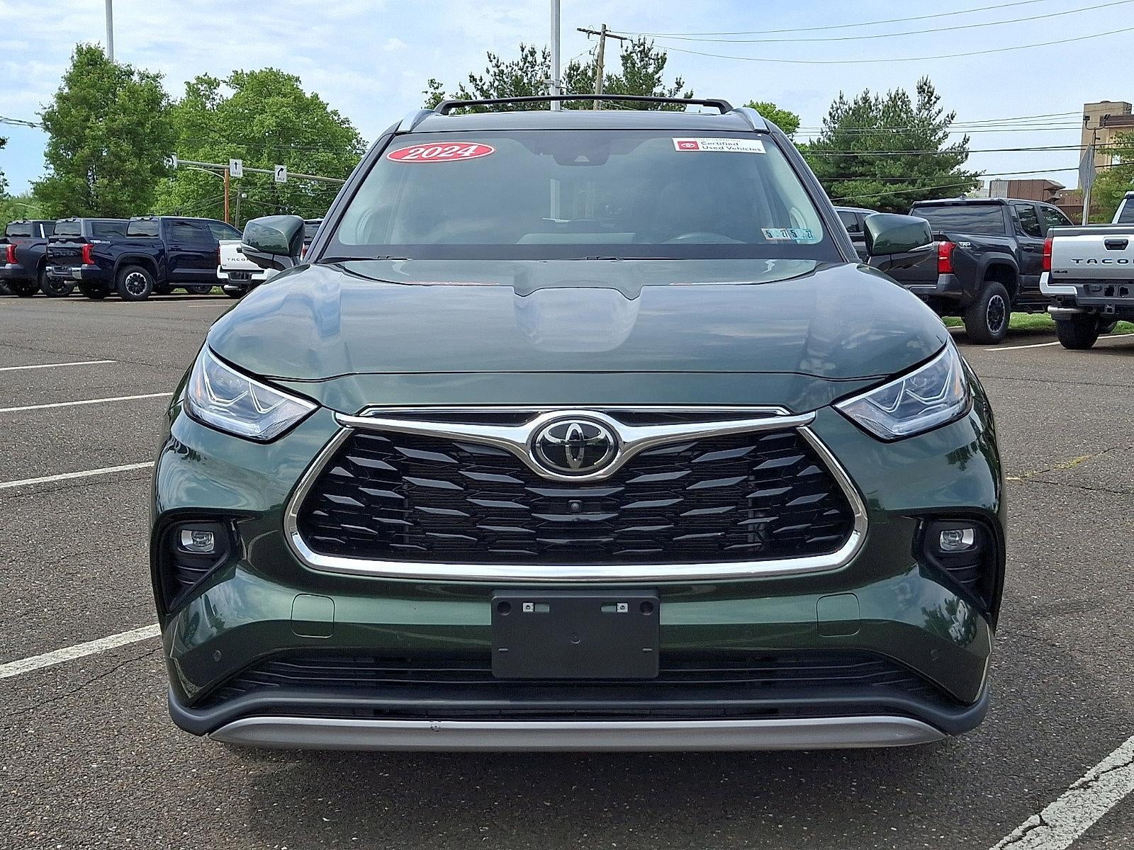 2024 Toyota Highlander Platinum AWD (Natl)