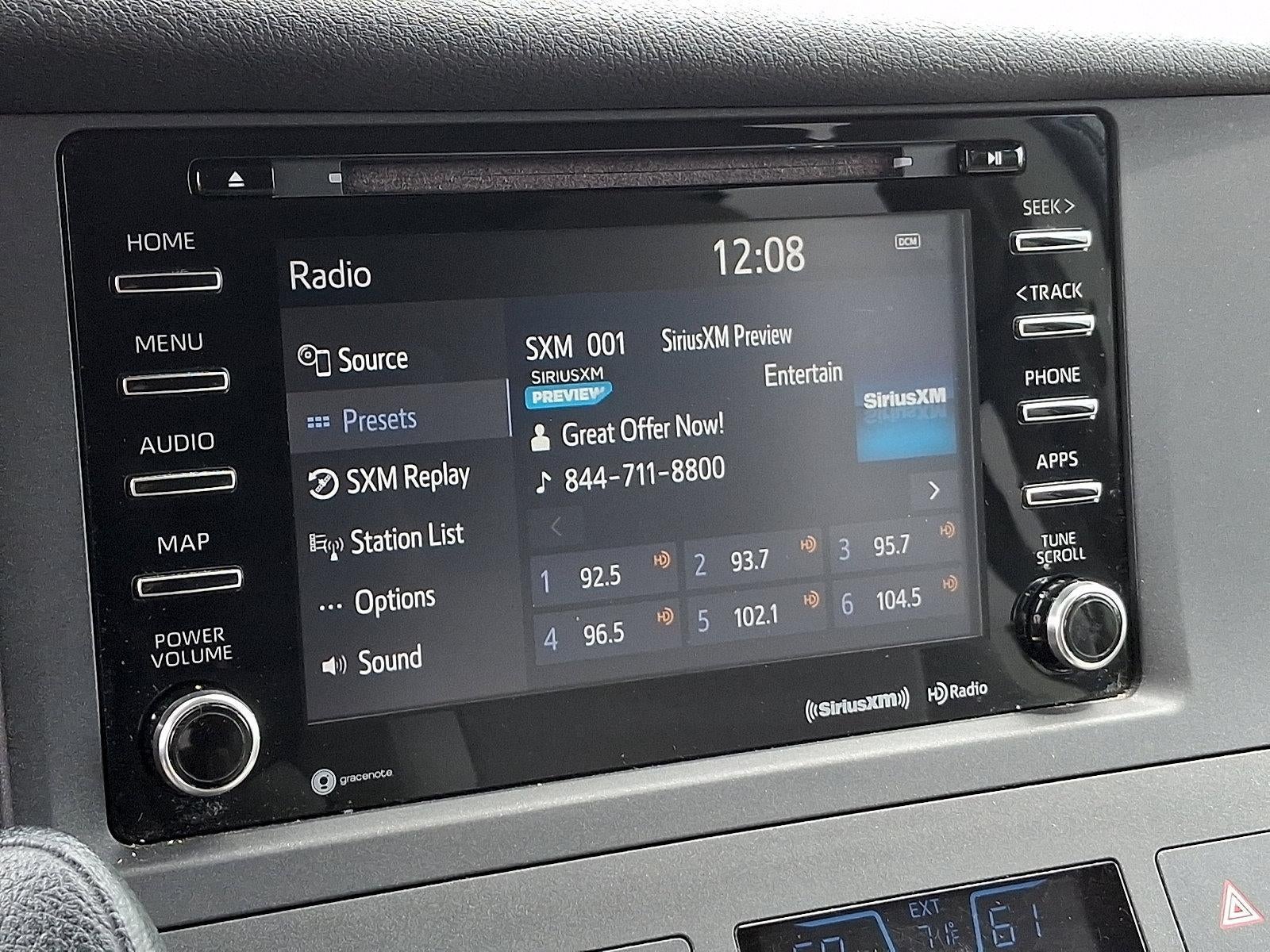 2020 Toyota Sienna LE FWD 8-Passenger (Natl)