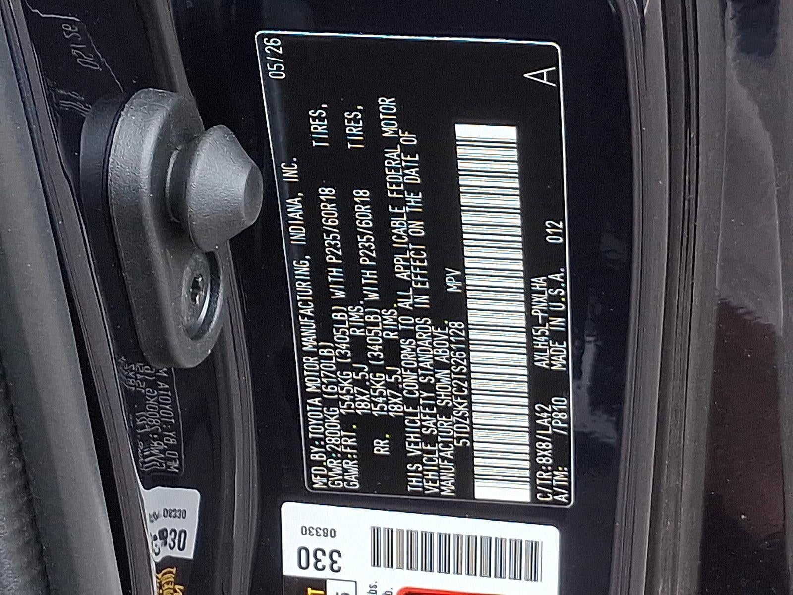 2026 Toyota Sienna Limited AWD 7-Passenger (GS)