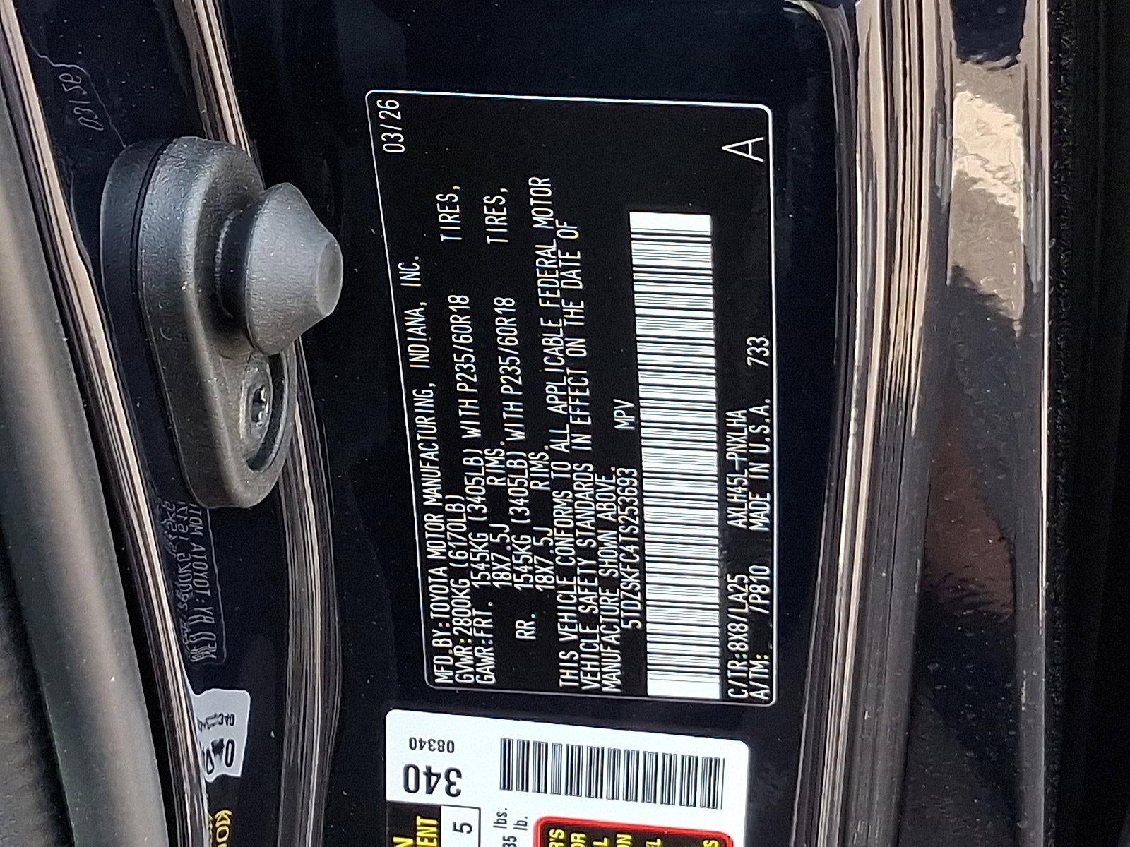 2026 Toyota Sienna Limited AWD 7-Passenger (GS)