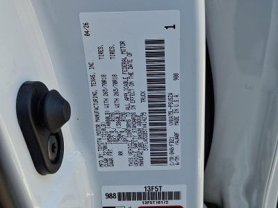 2026 Toyota Tundra 4WD 4WD SR5 CrewMax 5.5' Bed (SE)