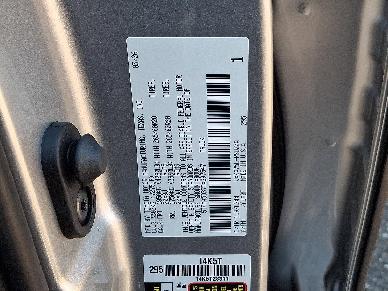 2026 Toyota Tundra 4WD 4WD 1794 Edition CrewMax 5.5' Bed (Natl)