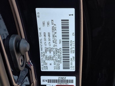 2026 Toyota Tundra 4WD 4WD 1794 Edition Hybrid CrewMax 6.5' Bed (Natl)