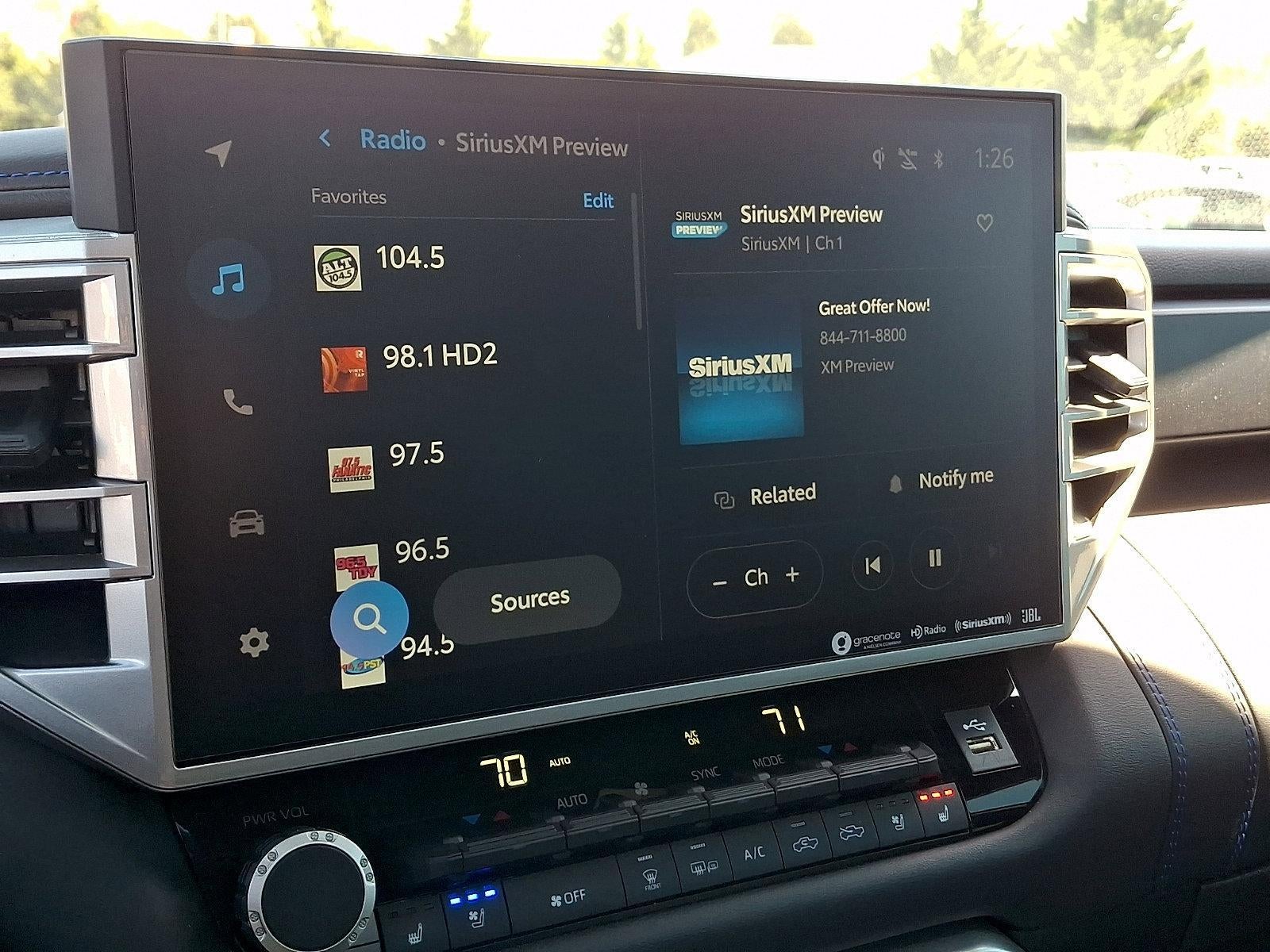 2022 Toyota Tundra 4WD 4WD Platinum CrewMax 6.5' Bed (Natl)