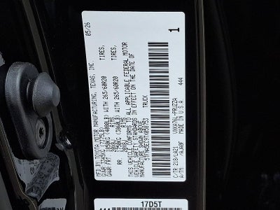 2026 Toyota Tundra 4WD 4WD Platinum CrewMax 6.5' Bed (Natl)