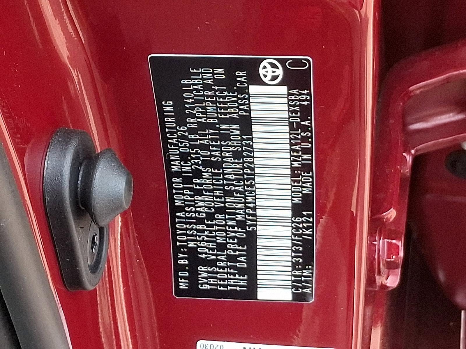 2026 Toyota Corolla SE CVT (Natl)