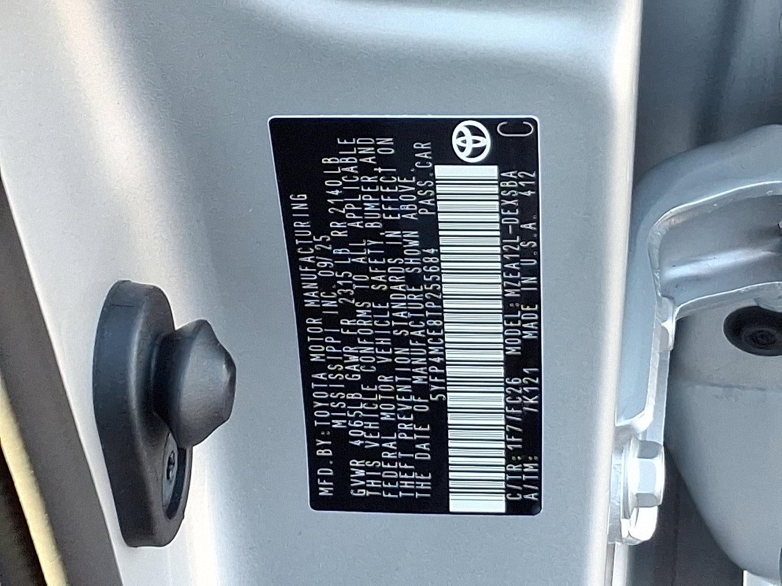 2026 Toyota Corolla SE CVT (Natl)