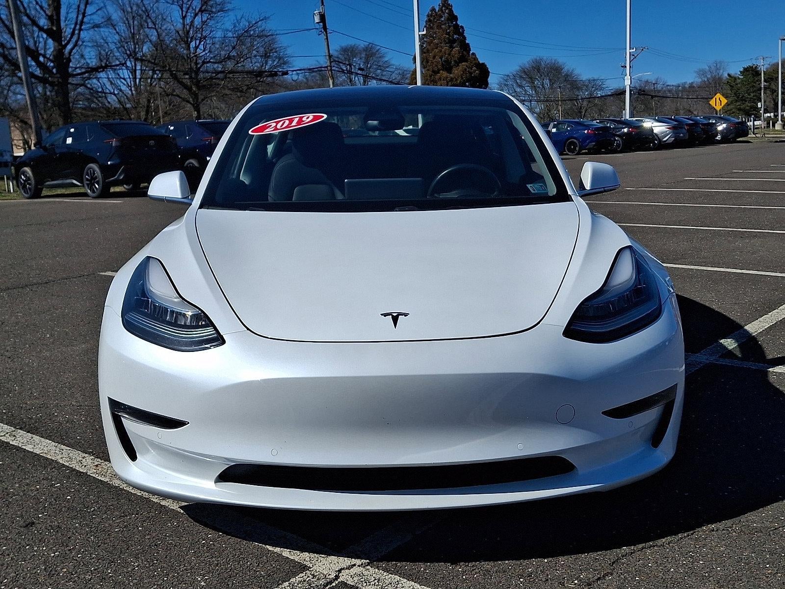 Used 2019 Tesla Model 3 Long Range with VIN 5YJ3E1EB6KF211528 for sale in Feasterville-Trevose, PA