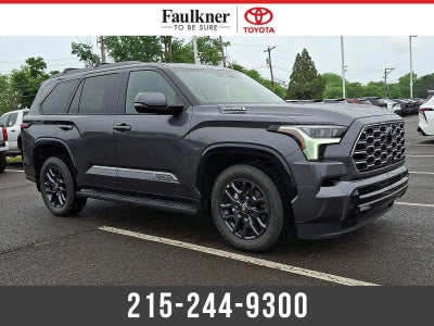 2026 Toyota Sequoia Platinum 4WD (Natl)
