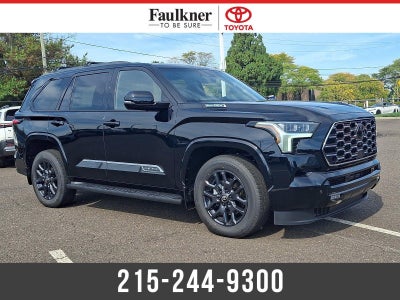 2026 Toyota Sequoia Platinum 4WD (Natl)