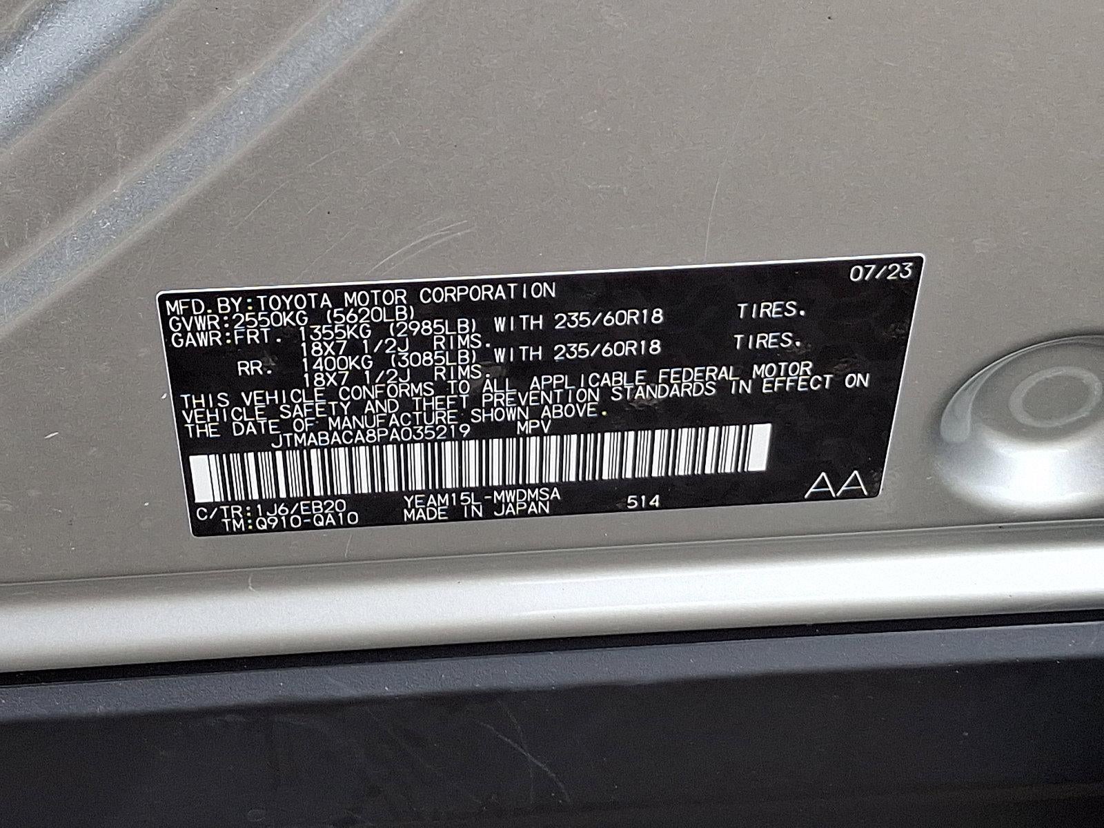 2023 Toyota bZ4X XLE AWD (Natl)