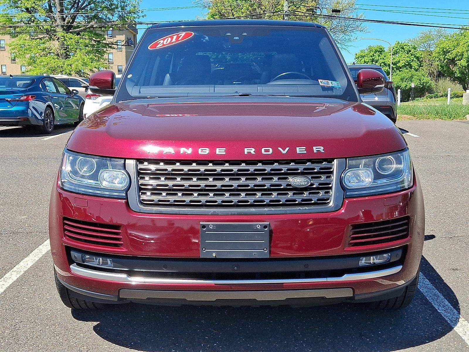 2017 Land Rover Range Rover V6 Supercharged SWB
