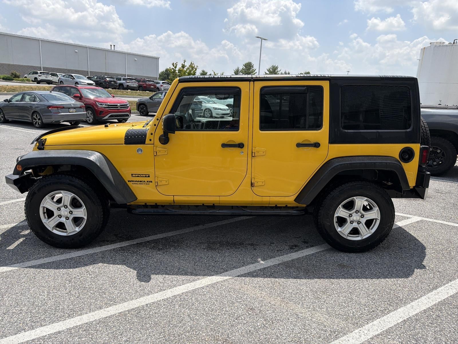 2015 Jeep Wrangler Unlimited 4WD 4dr Sport