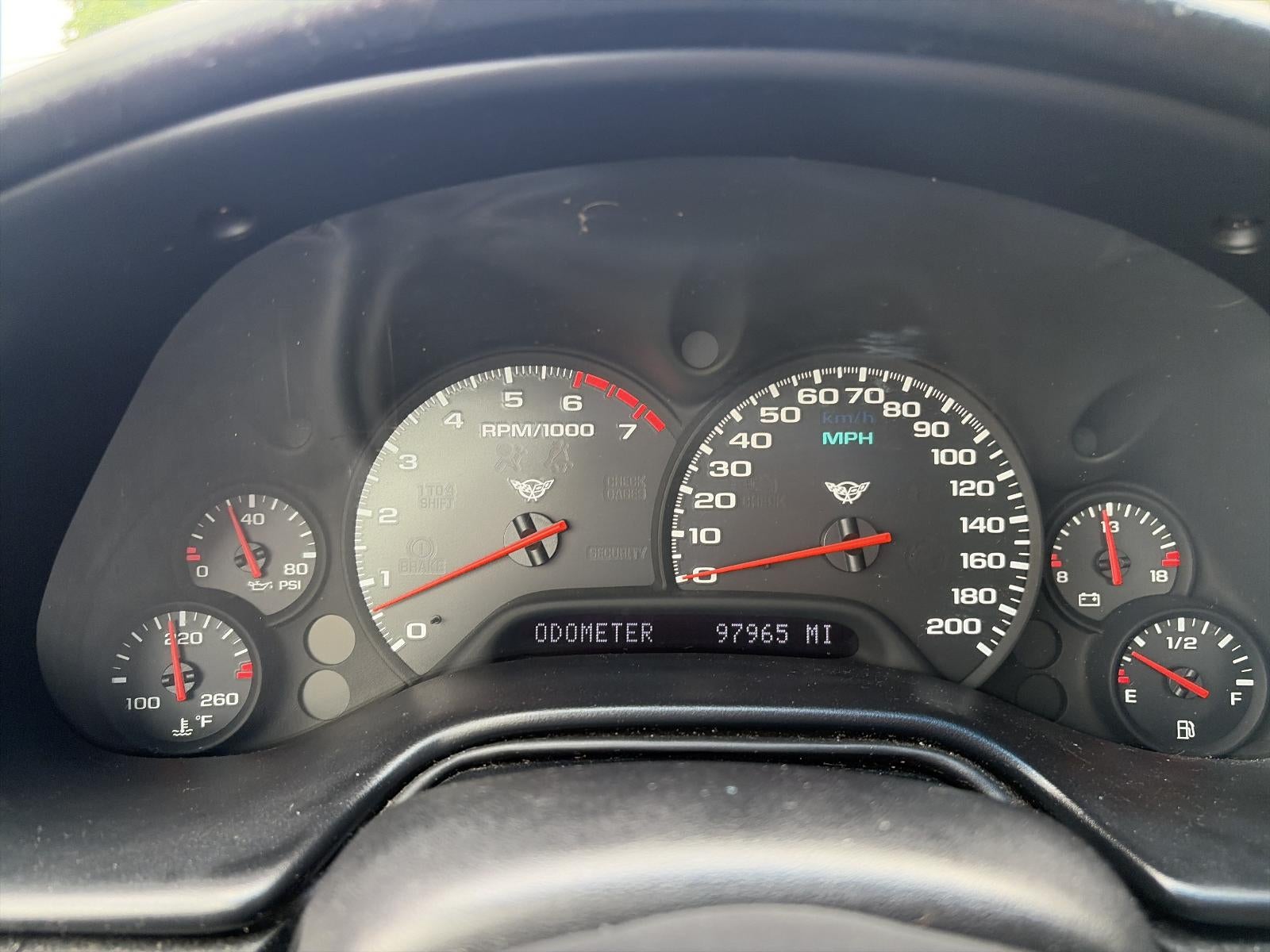 2001 Chevrolet Corvette 2dr Cpe