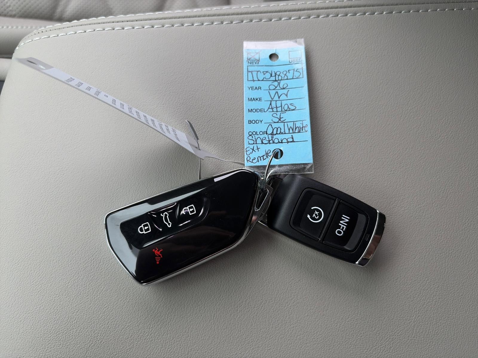 2026 Volkswagen Atlas 2.0T SE 4MOTION