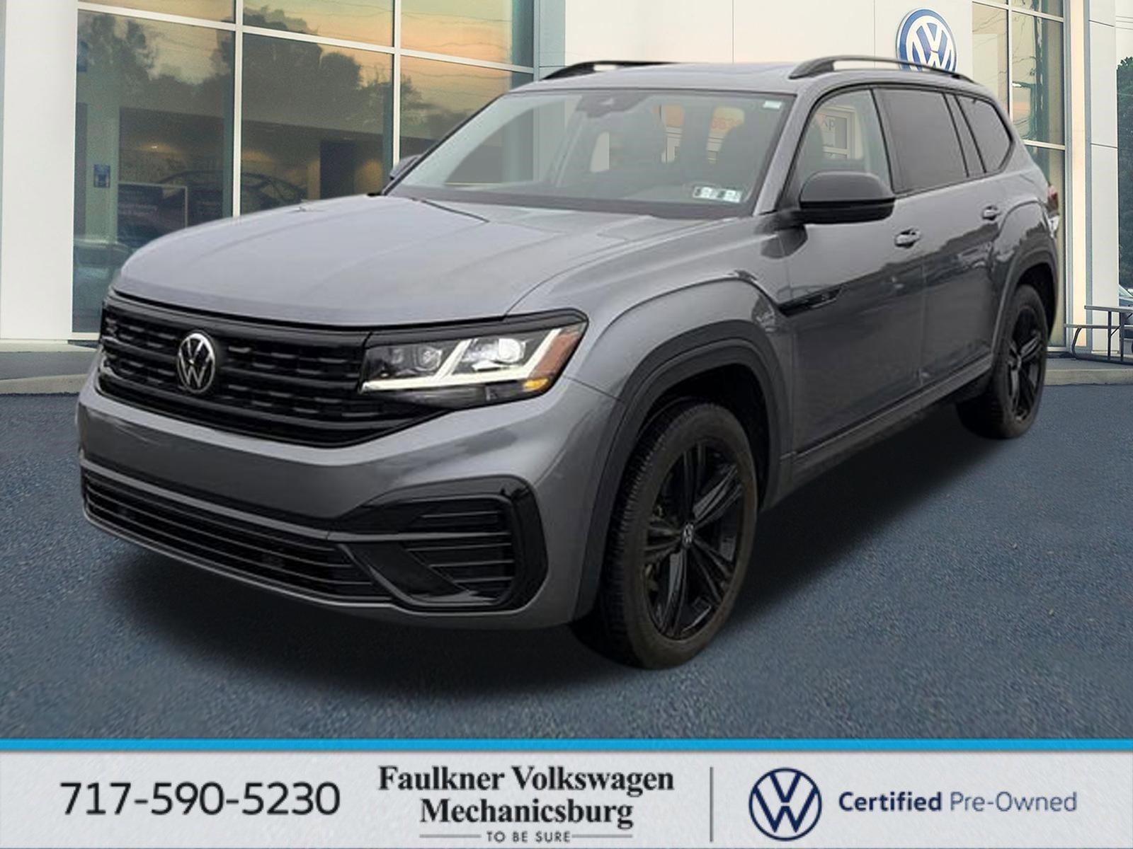 2023 Volkswagen Atlas 3.6L V6 SEL R-Line Black 4MOTION
