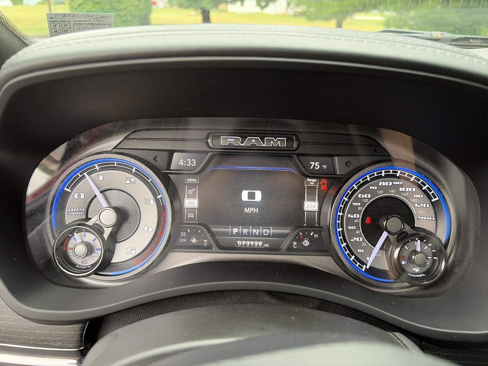 2022 RAM 2500 Limited 4x4 Crew Cab 6'4" Box