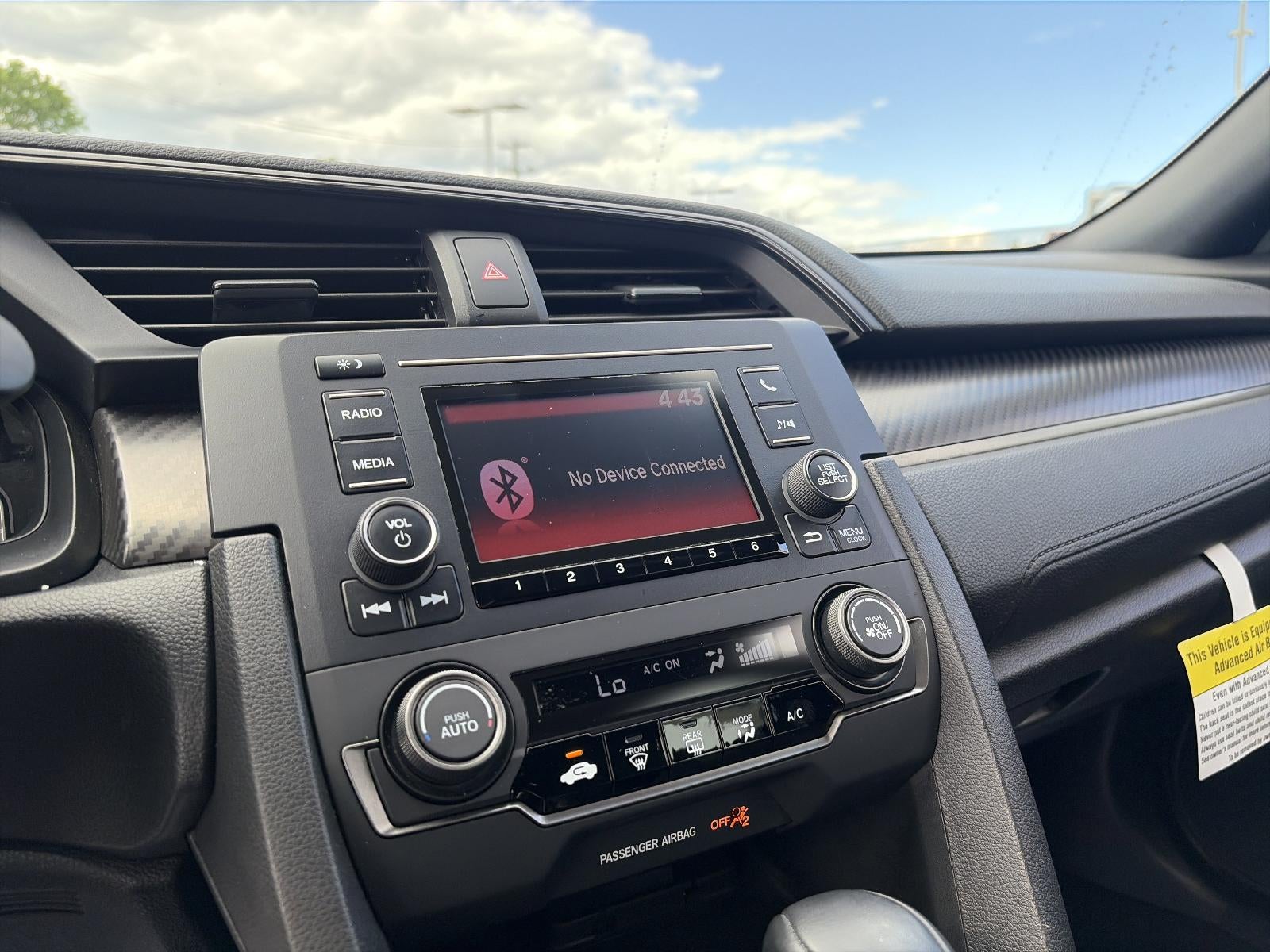 2017 Honda Civic Hatchback Sport CVT