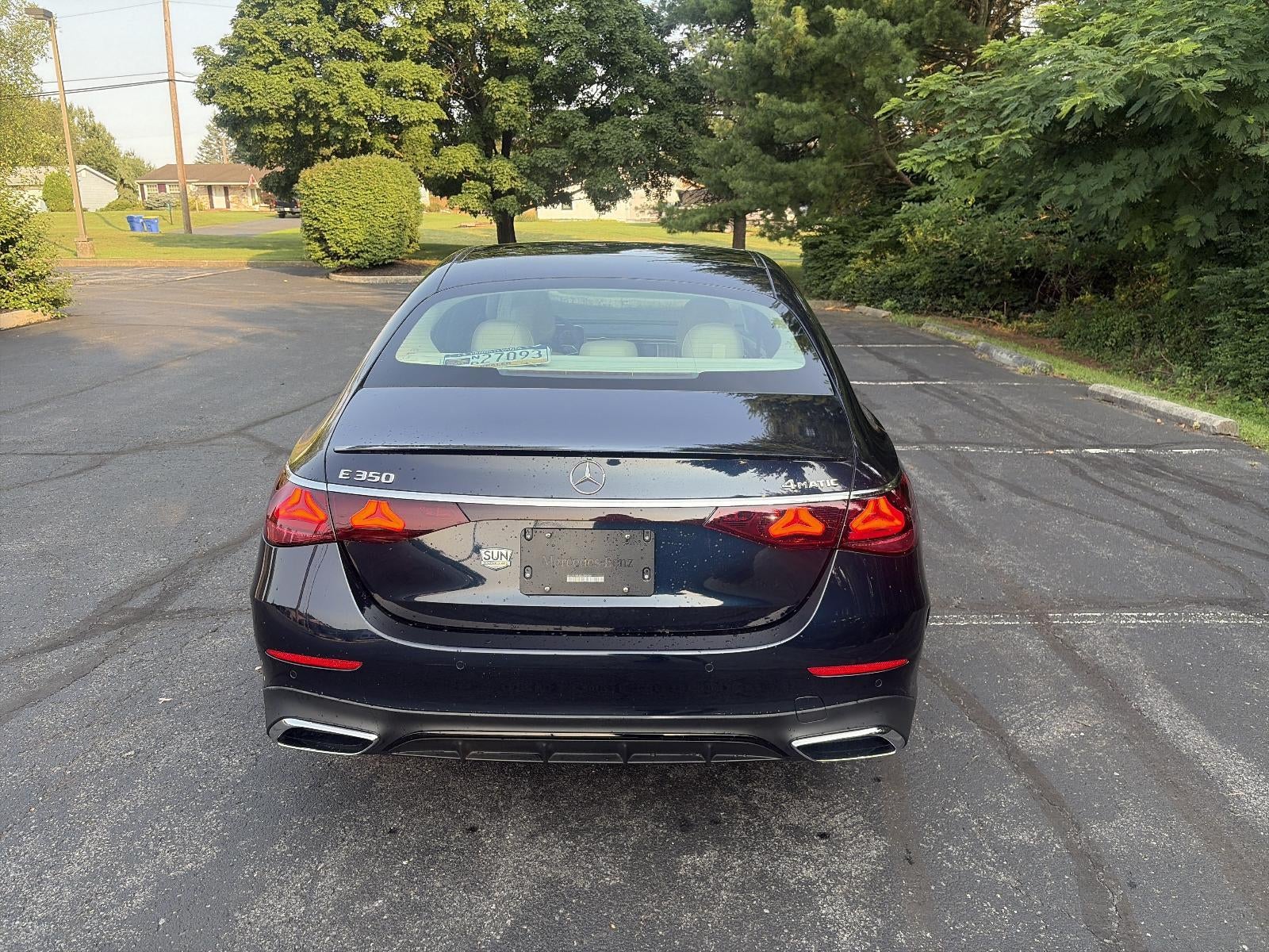 2024 Mercedes-Benz E-Class E 350 4MATIC® Sedan