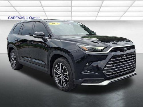 2026 Toyota Grand Highlander Hybrid MAX Platinum AWD (Natl)