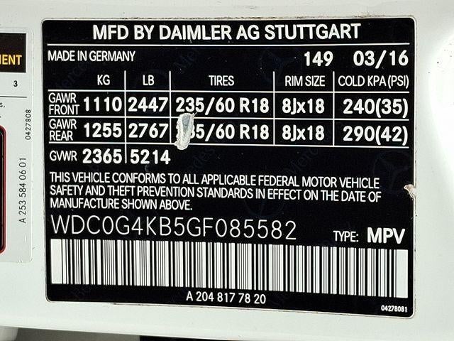 2016 Mercedes-Benz GLC GLC 300 4MATIC® SUV