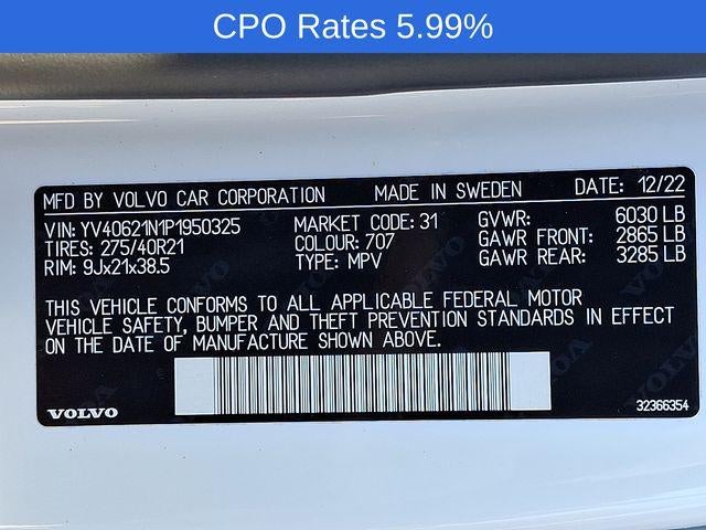 2023 Volvo XC90 B6 AWD Plus 6P