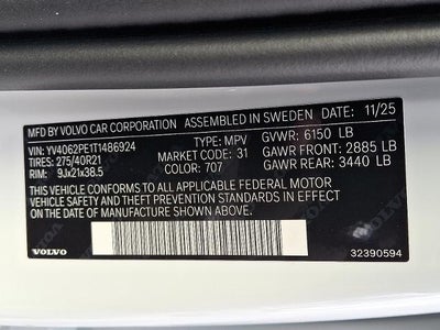 2026 Volvo XC90 B6 AWD Plus 7-Seater