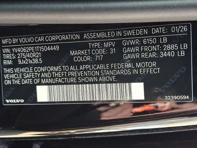 2026 Volvo XC90 B6 AWD Plus 7-Seater