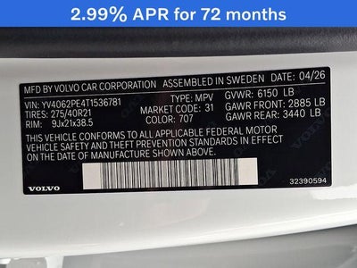 2026 Volvo XC90 B6 AWD Plus 7-Seater