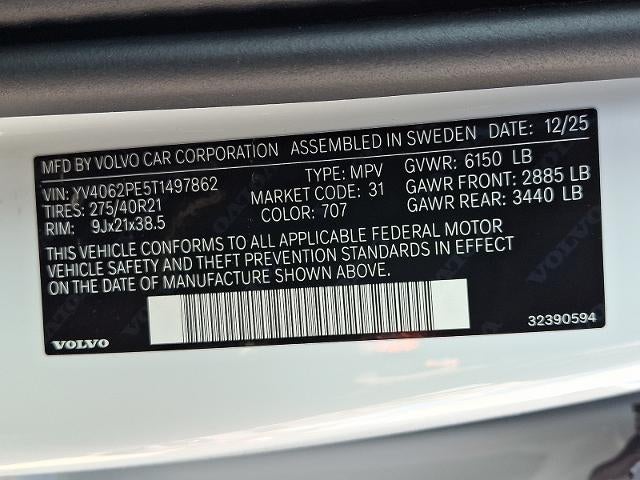 2026 Volvo XC90 B6 AWD Plus 7-Seater