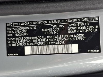 2026 Volvo XC90 B6 AWD Plus 7-Seater