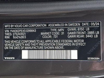 2025 Volvo XC90 B6 AWD Plus 7-Seater