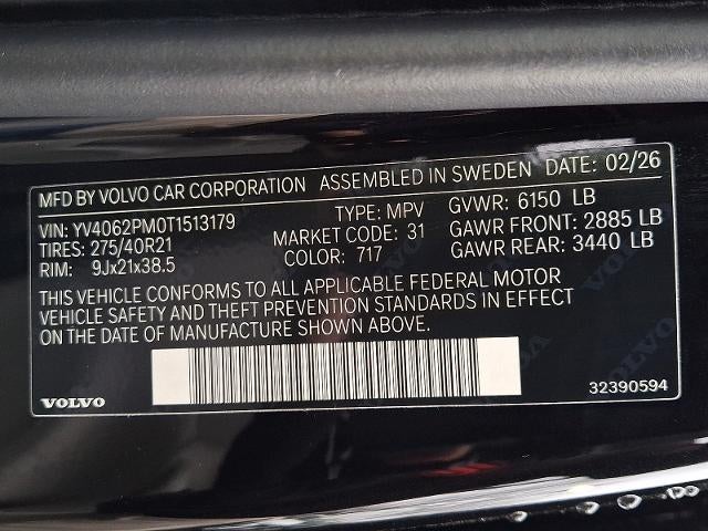 2026 Volvo XC90 B6 AWD Ultra Dark Theme 7-Seater